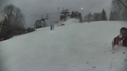 Otočná kamera na sjezdovce