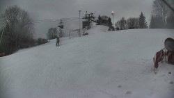 Otočná kamera na sjezdovce