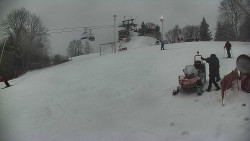 Otočná kamera na sjezdovce