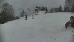 Otočná kamera na sjezdovce