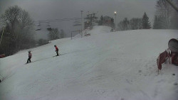 Otočná kamera na sjezdovce