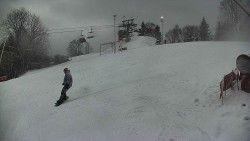 Otočná kamera na sjezdovce