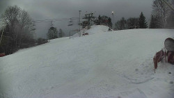 Otočná kamera na sjezdovce