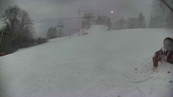 Otočná kamera na sjezdovce