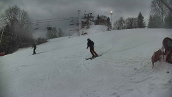 Otočná kamera na sjezdovce