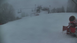 Otočná kamera na sjezdovce