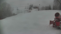 Otočná kamera na sjezdovce