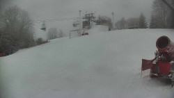 Otočná kamera na sjezdovce