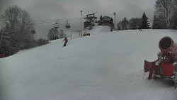 Otočná kamera na sjezdovce