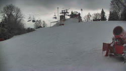 Otočná kamera na sjezdovce