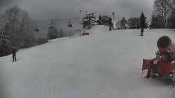 Otočná kamera na sjezdovce