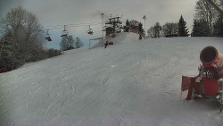 Otočná kamera na sjezdovce