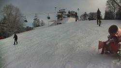 Otočná kamera na sjezdovce