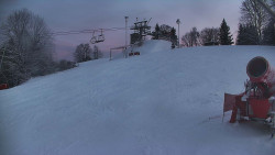 Otočná kamera na sjezdovce