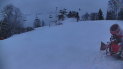 Otočná kamera na sjezdovce