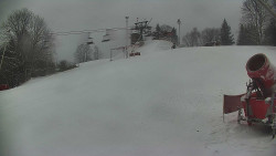 Otočná kamera na sjezdovce