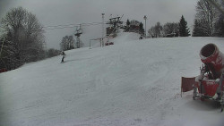 Otočná kamera na sjezdovce