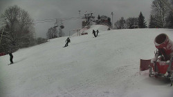 Otočná kamera na sjezdovce