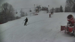 Otočná kamera na sjezdovce