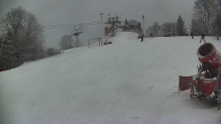 Otočná kamera na sjezdovce