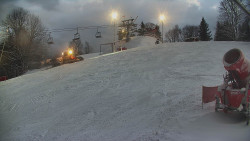 Otočná kamera na sjezdovce