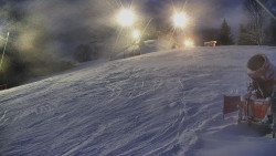 Otočná kamera na sjezdovce