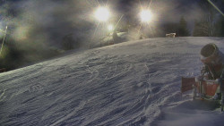 Otočná kamera na sjezdovce