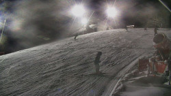 Otočná kamera na sjezdovce