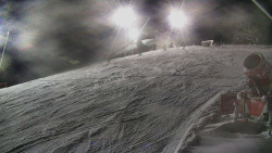 Otočná kamera na sjezdovce