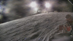 Otočná kamera na sjezdovce