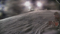 Otočná kamera na sjezdovce