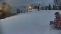 Otočná kamera na sjezdovce