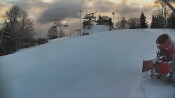 Otočná kamera na sjezdovce