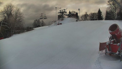 Otočná kamera na sjezdovce