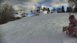 Otočná kamera na sjezdovce