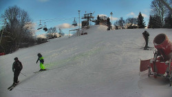 Otočná kamera na sjezdovce