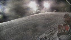 Otočná kamera na sjezdovce