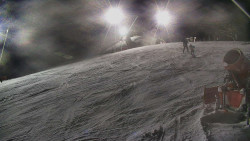 Otočná kamera na sjezdovce