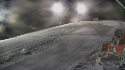 Otočná kamera na sjezdovce