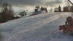 Otočná kamera na sjezdovce