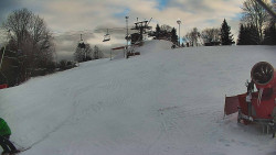 Otočná kamera na sjezdovce