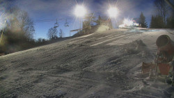 Otočná kamera na sjezdovce