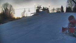 Otočná kamera na sjezdovce