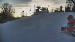 Otočná kamera na sjezdovce