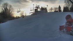 Otočná kamera na sjezdovce