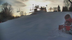 Otočná kamera na sjezdovce