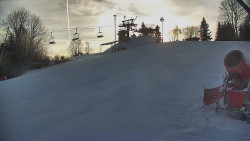 Otočná kamera na sjezdovce