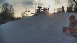 Otočná kamera na sjezdovce