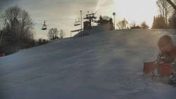 Otočná kamera na sjezdovce