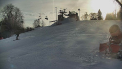 Otočná kamera na sjezdovce